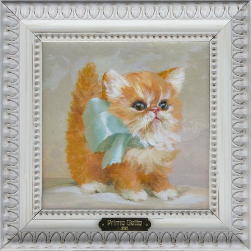 Котенок с бантом